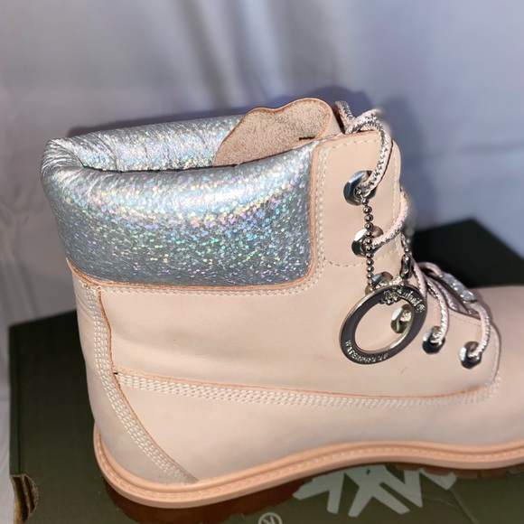 Timberland Heritage 6 in waterproof boot light pink - Picture 5 of 7
